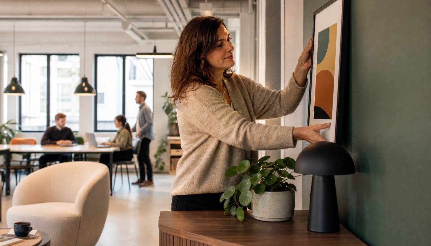 Quand la décoration transforme le bureau : récit d’une métamorphose éclatante
